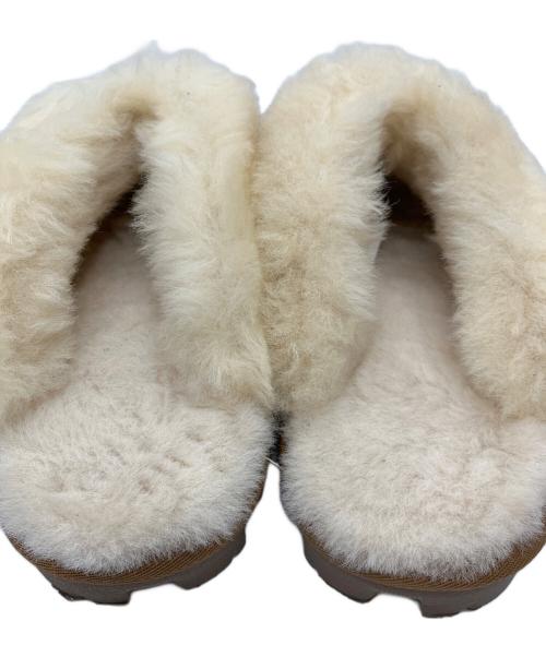 UGG（アグ）UGG (アグ) Coquette スリッパ ベージュ サイズ:23の古着・服飾アイテム