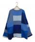 JACQUEMUS (ジャックムス) パッチワークニット ブルー サイズ:M：8000円