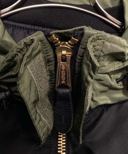 VETEMENTS（ヴェトモン）VETEMENTS (ヴェトモン) ALPHA (アルファ) MA-1ジャケット ブラック サイズ:Mの古着・服飾アイテム