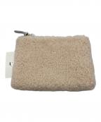 UGGアグ）の古着「LARGE ZIP POUCH SHEEPSKIN」｜アイボリー