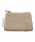 UGG（アグ）の古着「LARGE ZIP POUCH SHEEPSKIN」｜アイボリー