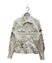 DIESEL（ディーゼル）の古着「デニムジャケット」｜ホワイト