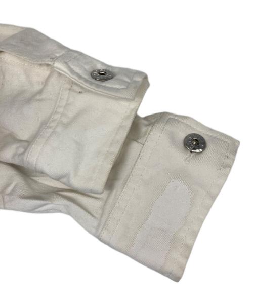 DIESEL（ディーゼル）DIESEL (ディーゼル) デニムジャケット ホワイト サイズ:Ｌの古着・服飾アイテム