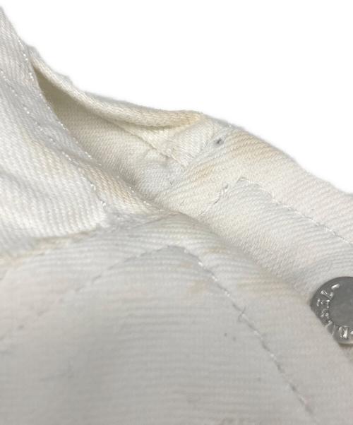 DIESEL（ディーゼル）DIESEL (ディーゼル) デニムジャケット ホワイト サイズ:Ｌの古着・服飾アイテム