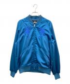 stussyステューシー）の古着「スカジャン」｜ブルー