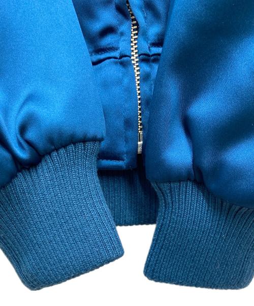 stussy（ステューシー）stussy (ステューシー) スカジャン ブルー サイズ:SMALLの古着・服飾アイテム