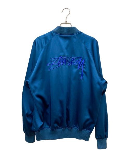 stussy（ステューシー）stussy (ステューシー) スカジャン ブルー サイズ:SMALLの古着・服飾アイテム