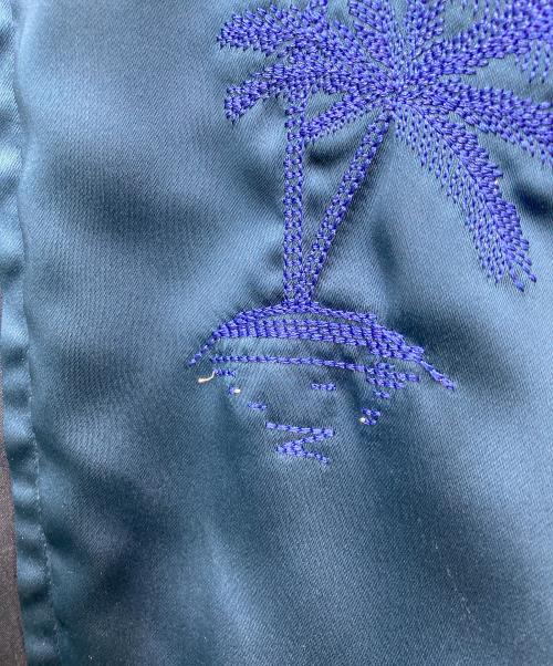 stussy（ステューシー）stussy (ステューシー) スカジャン ブルー サイズ:SMALLの古着・服飾アイテム