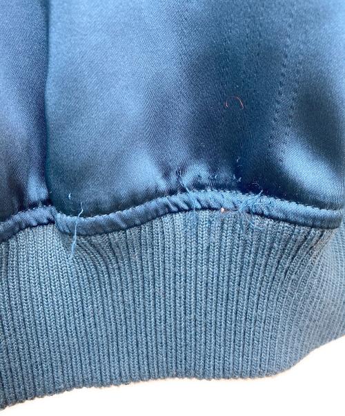 stussy（ステューシー）stussy (ステューシー) スカジャン ブルー サイズ:SMALLの古着・服飾アイテム