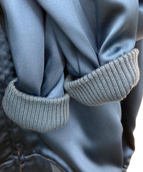 stussy（ステューシー）stussy (ステューシー) スカジャン ブルー サイズ:SMALLの古着・服飾アイテム