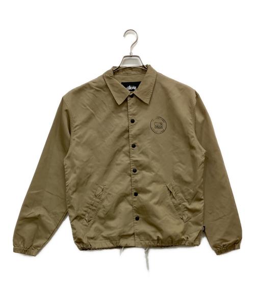 stussy（ステューシー）stussy (ステューシー) コーチジャケット ベージュ サイズ:Sの古着・服飾アイテム