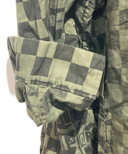 Hysteric Glamour（ヒステリックグラマー）Hysteric Glamour (ヒステリックグラマー) シャツワンピース オリーブ サイズ:FREEの古着・服飾アイテム