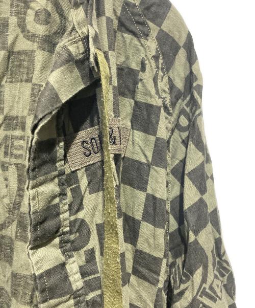 Hysteric Glamour（ヒステリックグラマー）Hysteric Glamour (ヒステリックグラマー) シャツワンピース オリーブ サイズ:FREEの古着・服飾アイテム