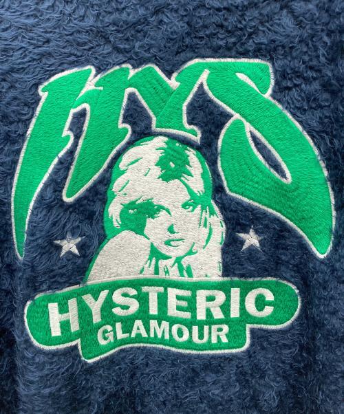 Hysteric Glamour（ヒステリックグラマー）Hysteric Glamour (ヒステリックグラマー) ジップパーカー　01183CF05 ネイビー サイズ:FREEの古着・服飾アイテム