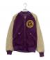 Hysteric Glamour（ヒステリックグラマー）の古着「LUCIFER-COLLEGEワッペン スタジャン」｜パープル