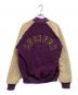 Hysteric Glamour (ヒステリックグラマー) LUCIFER-COLLEGEワッペン スタジャン パープル サイズ:M：16000円
