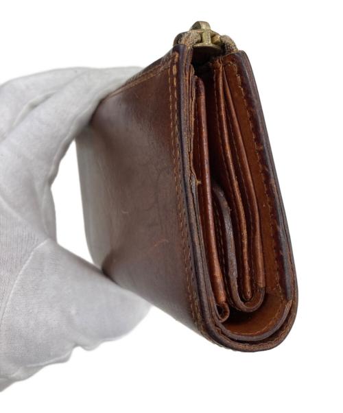 corbo（コルボ）CORBO (コルボ) L字ファスナー折財布 ブラウンの古着・服飾アイテム