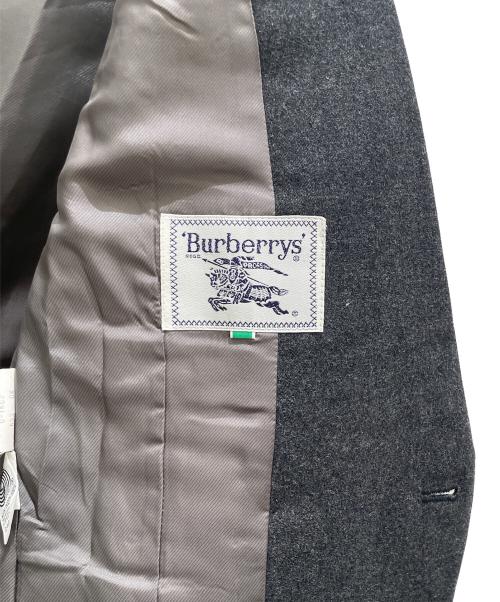 Burberry's（バーバリー）Burberry's (バーバリー) 金釦ウールテーラードジャケット ブラック サイズ:9AB2の古着・服飾アイテム