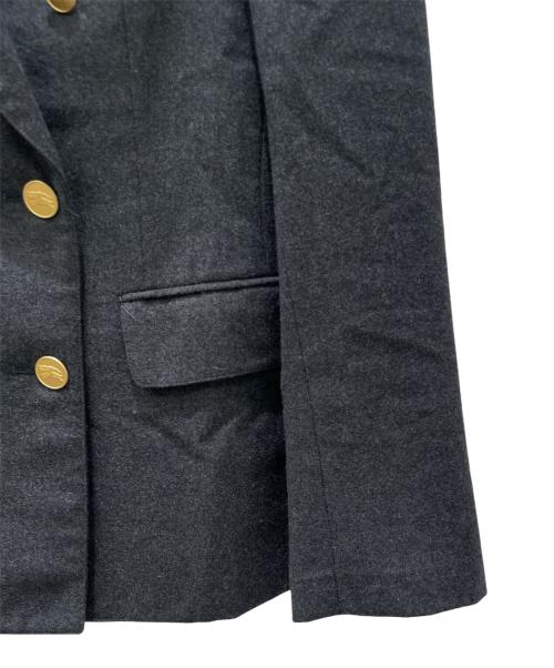 Burberry's（バーバリー）Burberry's (バーバリー) 金釦ウールテーラードジャケット ブラック サイズ:9AB2の古着・服飾アイテム
