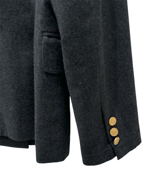 Burberry's（バーバリー）Burberry's (バーバリー) 金釦ウールテーラードジャケット ブラック サイズ:9AB2の古着・服飾アイテム
