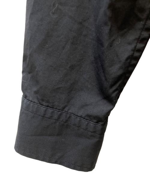 GROUND Y（グラウンドワイ）GROUND Y (グラウンドワイ) cotton Double Collar Shirt ブラック サイズ:1の古着・服飾アイテム