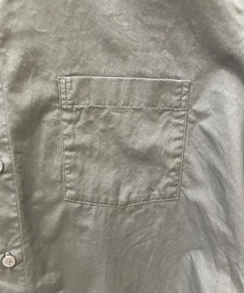 GROUND Y（グラウンドワイ）GROUND Y (グラウンドワイ) cotton Double Collar Shirt ブラック サイズ:1の古着・服飾アイテム