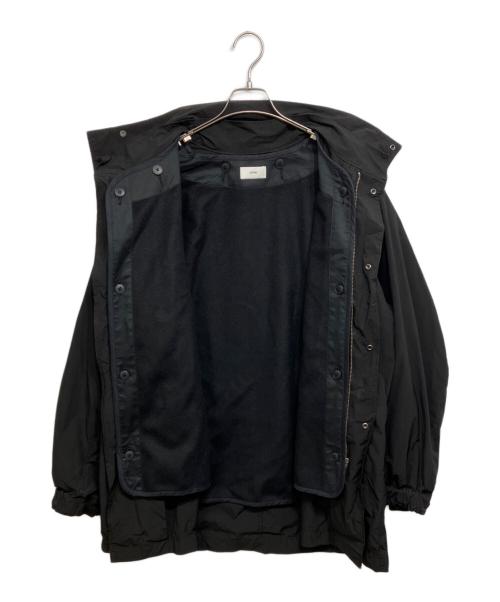 ATON（エイトン）ATON (エイトン) AIR WEATHER ショートモッズコート ブラック サイズ:04の古着・服飾アイテム