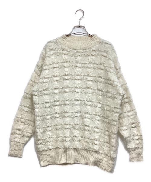 leur logette（ルールロジェット）leur logette (ルールロジェット) ファンシーヤーントップ アイボリー サイズ:1の古着・服飾アイテム