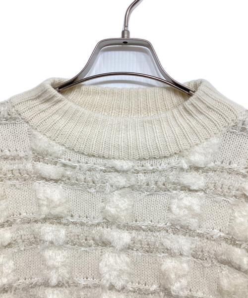leur logette（ルールロジェット）leur logette (ルールロジェット) ファンシーヤーントップ アイボリー サイズ:1の古着・服飾アイテム