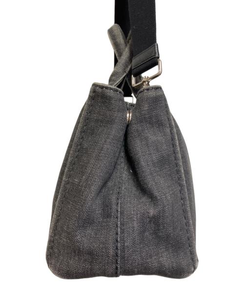 PRADA（プラダ）PRADA (プラダ) カナパデニム トートバッグ ブラックの古着・服飾アイテム