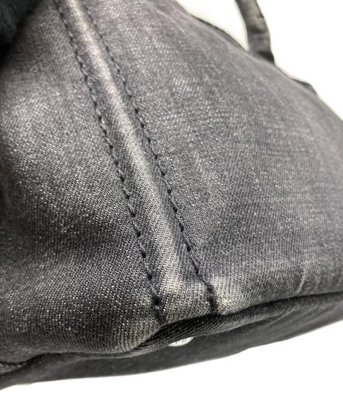 PRADA（プラダ）PRADA (プラダ) カナパデニム トートバッグ ブラックの古着・服飾アイテム