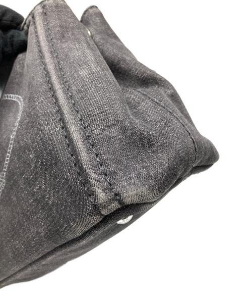 PRADA（プラダ）PRADA (プラダ) カナパデニム トートバッグ ブラックの古着・服飾アイテム