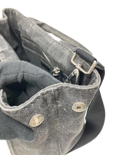 PRADA（プラダ）PRADA (プラダ) カナパデニム トートバッグ ブラックの古着・服飾アイテム