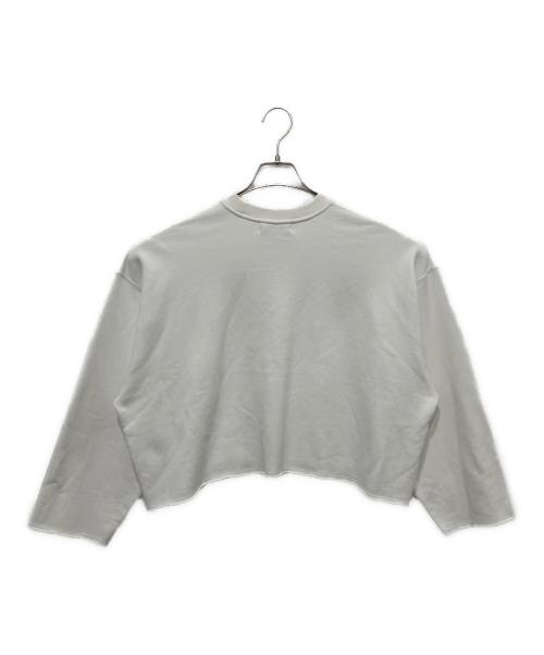 SACRA（サクラ）SACRA (サクラ) EXTRA FINE FLEECE CROPPED TOP ホワイト サイズ:38 未使用品の古着・服飾アイテム