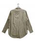 MAATEE&SONS (マーティーアンドサンズ) CHARLES SILK COTTON STRIPE グリーン×アイボリー サイズ:3：22000円