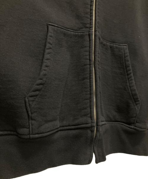 COMOLI（コモリ）COMOLI (コモリ) コットン吊裏毛ジップパーカー ブラック サイズ:3の古着・服飾アイテム