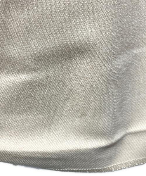 L'AUBE BLANC（ローブ ブラン）L'AUBE BLANC (ローブ ブラン) Asymmetric Side Buckle Dress ベージュ サイズ:Sの古着・服飾アイテム