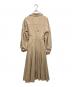 L'AUBE BLANC (ローブ ブラン) Asymmetric Side Buckle Dress ベージュ サイズ:S：10000円