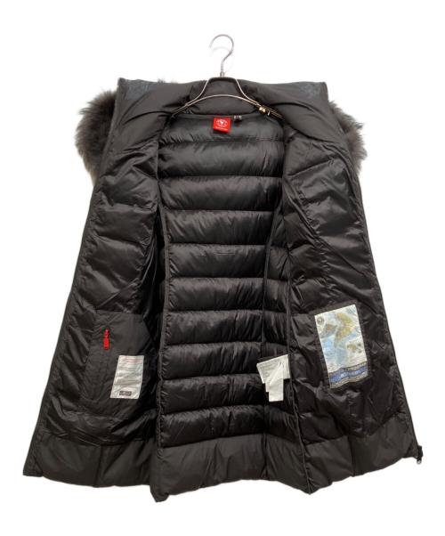 CAPE HORN（ケープホーン）CAPE HORN (ケープホーン) ラクーンファー付ダウンコート ブラウン サイズ:42の古着・服飾アイテム