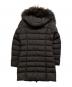 CAPE HORN (ケープホーン) ラクーンファー付ダウンコート ブラウン サイズ:42：7000円
