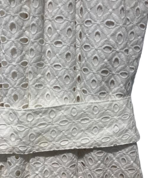 ERADIE（エラディエ）ERADIE (エラディエ) Cotton lace halterneck one-piece ホワイト サイズ:Freeの古着・服飾アイテム