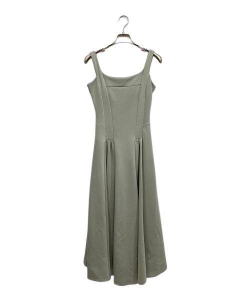 Estella.K（エステラケー）Estella.K (エステラケー) Jill Dress/カッテイングミディドレス ライトグリーン サイズ:F 未使用品の古着・服飾アイテム