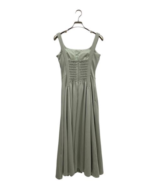 Estella.K（エステラケー）Estella.K (エステラケー) Jill Dress/カッテイングミディドレス ライトグリーン サイズ:F 未使用品の古着・服飾アイテム