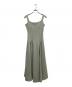 Estella.K（エステラケー）の古着「Jill Dress/カッテイングミディドレス」｜ライトグリーン
