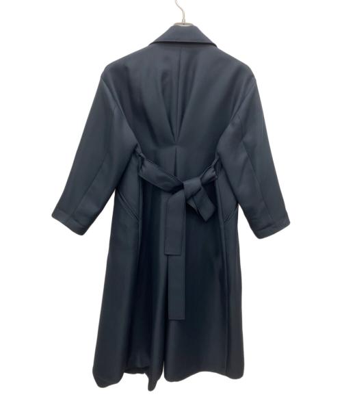 Noble（ノーブル）Noble (ノーブル) トリプルクロスラフチェスターコート ネイビー サイズ:SIZE36の古着・服飾アイテム