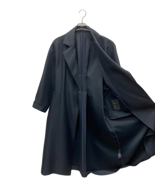 Noble（ノーブル）Noble (ノーブル) トリプルクロスラフチェスターコート ネイビー サイズ:SIZE36の古着・服飾アイテム