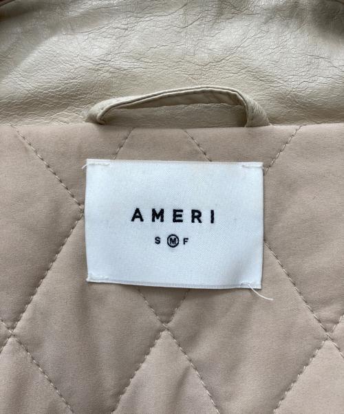 Ameri（アメリ）Ameri (アメリ) PASTING LIKE SYNTHETIC ベージュ サイズ:Mの古着・服飾アイテム