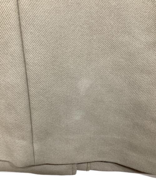 THREE DOTS（スリードッツ）THREE DOTS (スリードッツ) Wool twill jacket ベージュ サイズ:XSの古着・服飾アイテム