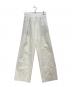 MUSE de Deuxieme Classe（ミューズ ドゥーズィエム クラス）の古着「stretch twill2 タックパンツ/ストレッチツイル2」｜アイボリー