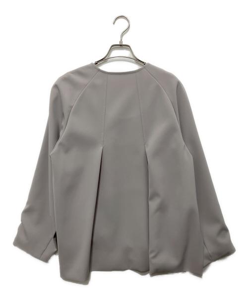 ADORE（アドーア）ADORE (アドーア) イージージョーゼットジャケット グレー サイズ:36の古着・服飾アイテム